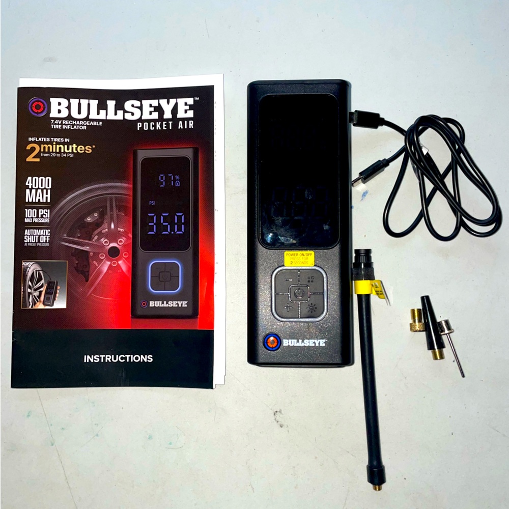COPY - Bullseye Pocket Air Tire Inflator